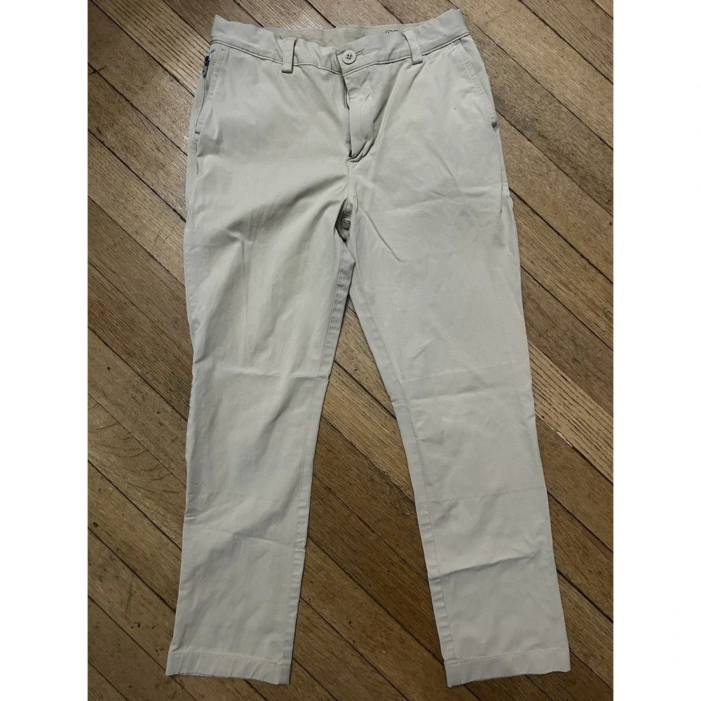 Vineyard Vine Performance Beige Boys Pants Size 14 Youth Boy